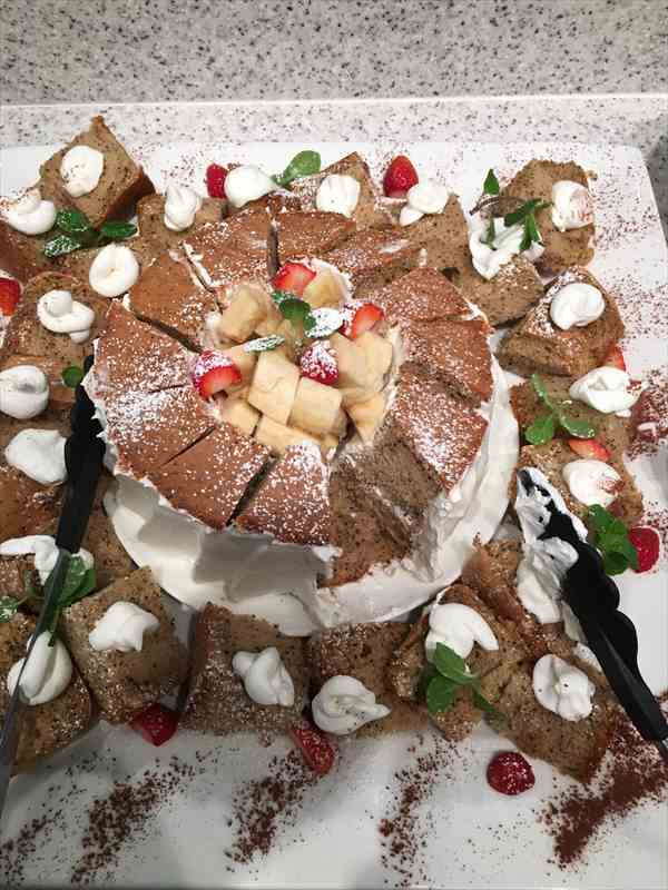 そっくり館キサラのホールケーキ